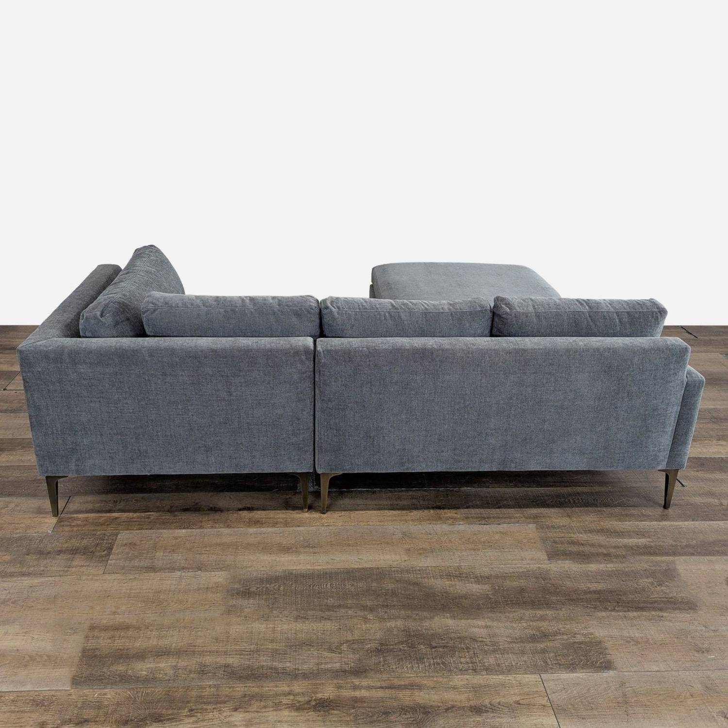 West Elm Andes 3-Piece Ottoman Modern Sectional - image-1