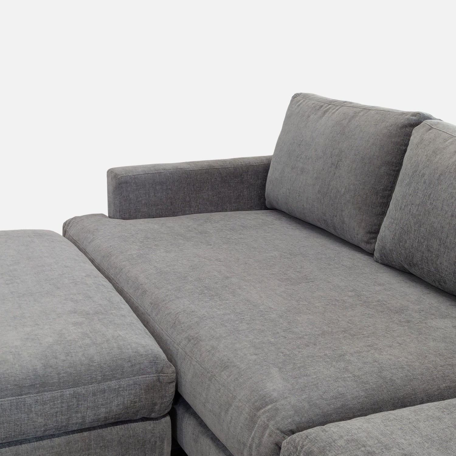 West Elm Andes 3-Piece Ottoman Modern Sectional - image-3