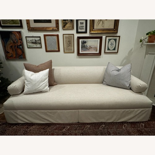 Used Shoppe Amber Interiors Cara Sofa in Aspen for sale on AptDeco