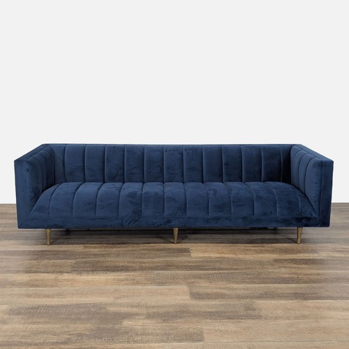 Used Four Hands Nadine Modern Navy Sofa for sale on AptDeco