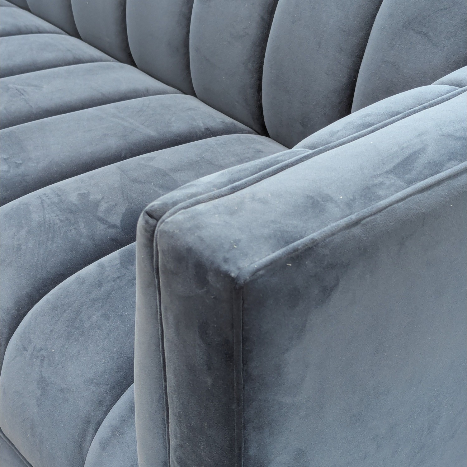 Four Hands Nadine Modern Navy Sofa - image-5