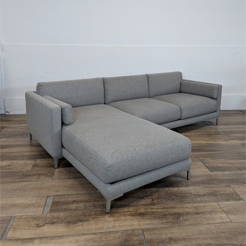 Used CB2 District Modern Sectional with Chaise for sale on AptDeco