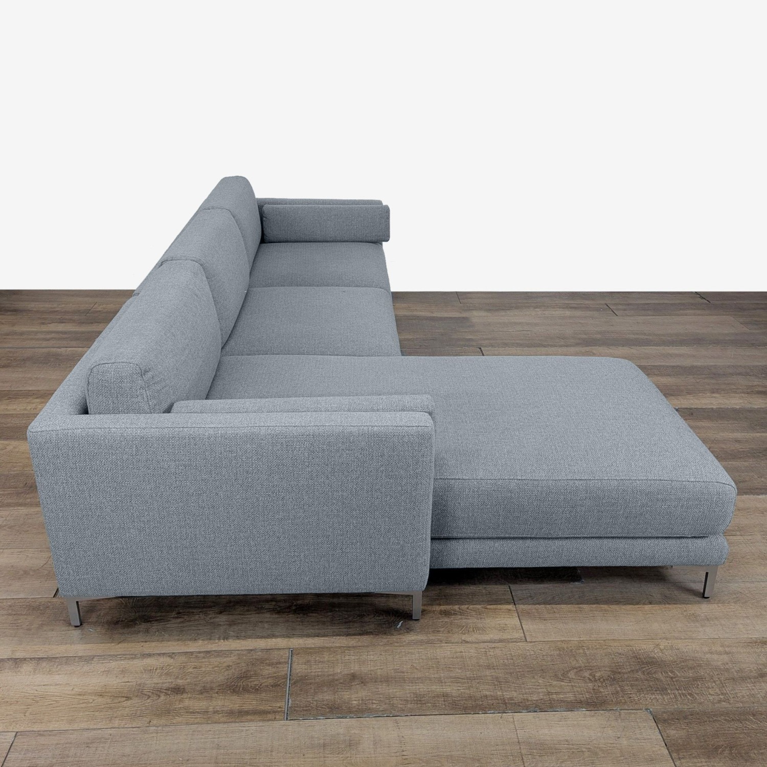 CB2 District Modern Sectional with Chaise - image-4
