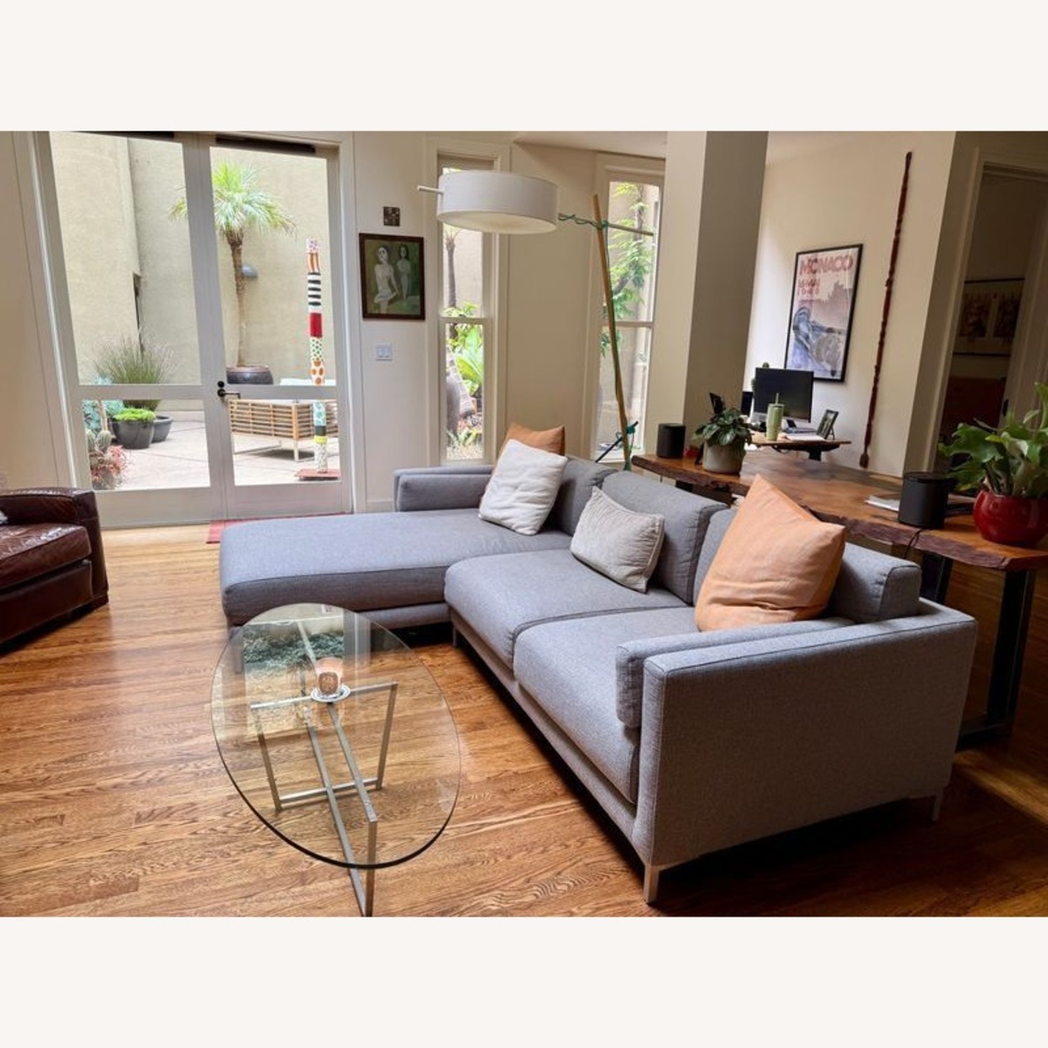 CB2 District Modern Sectional with Chaise - image-6