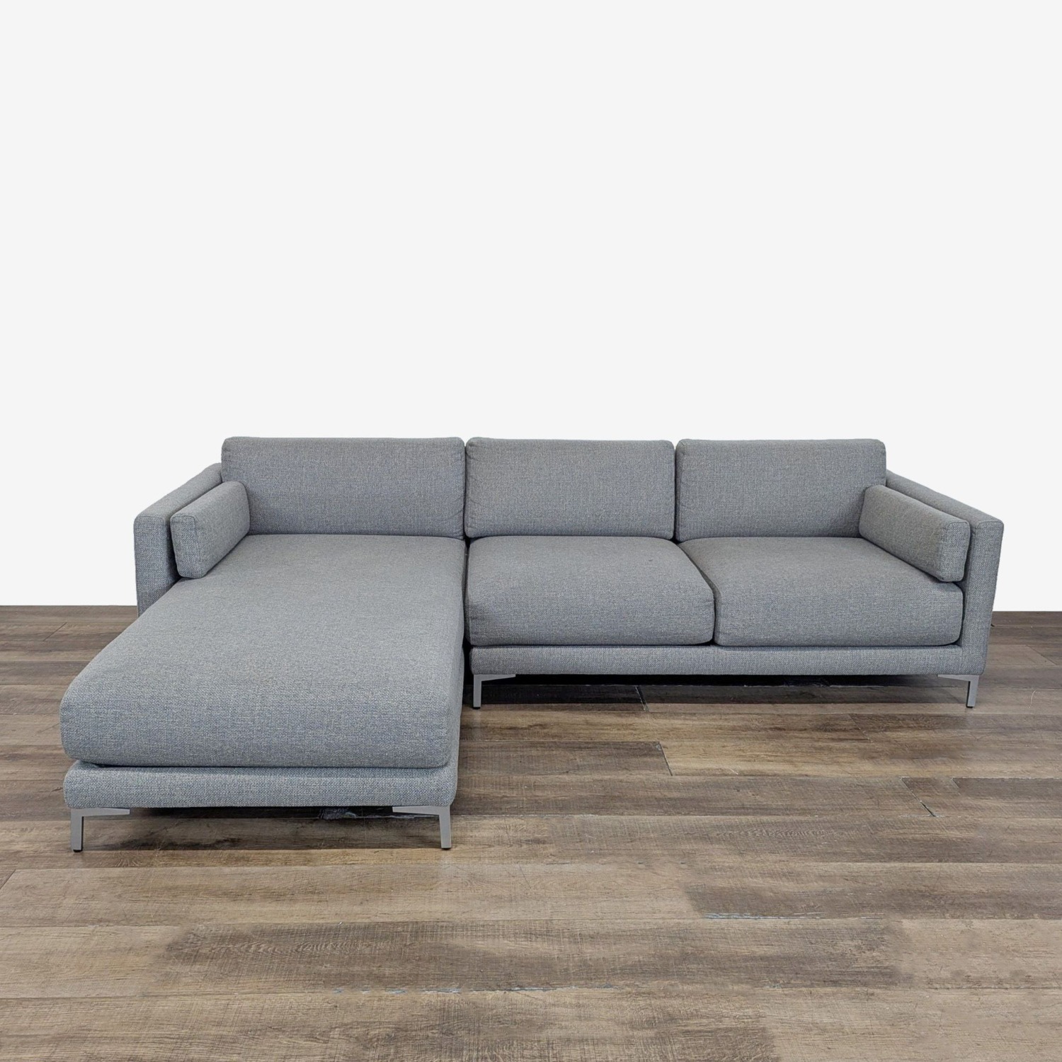 CB2 District Modern Sectional with Chaise - image-2