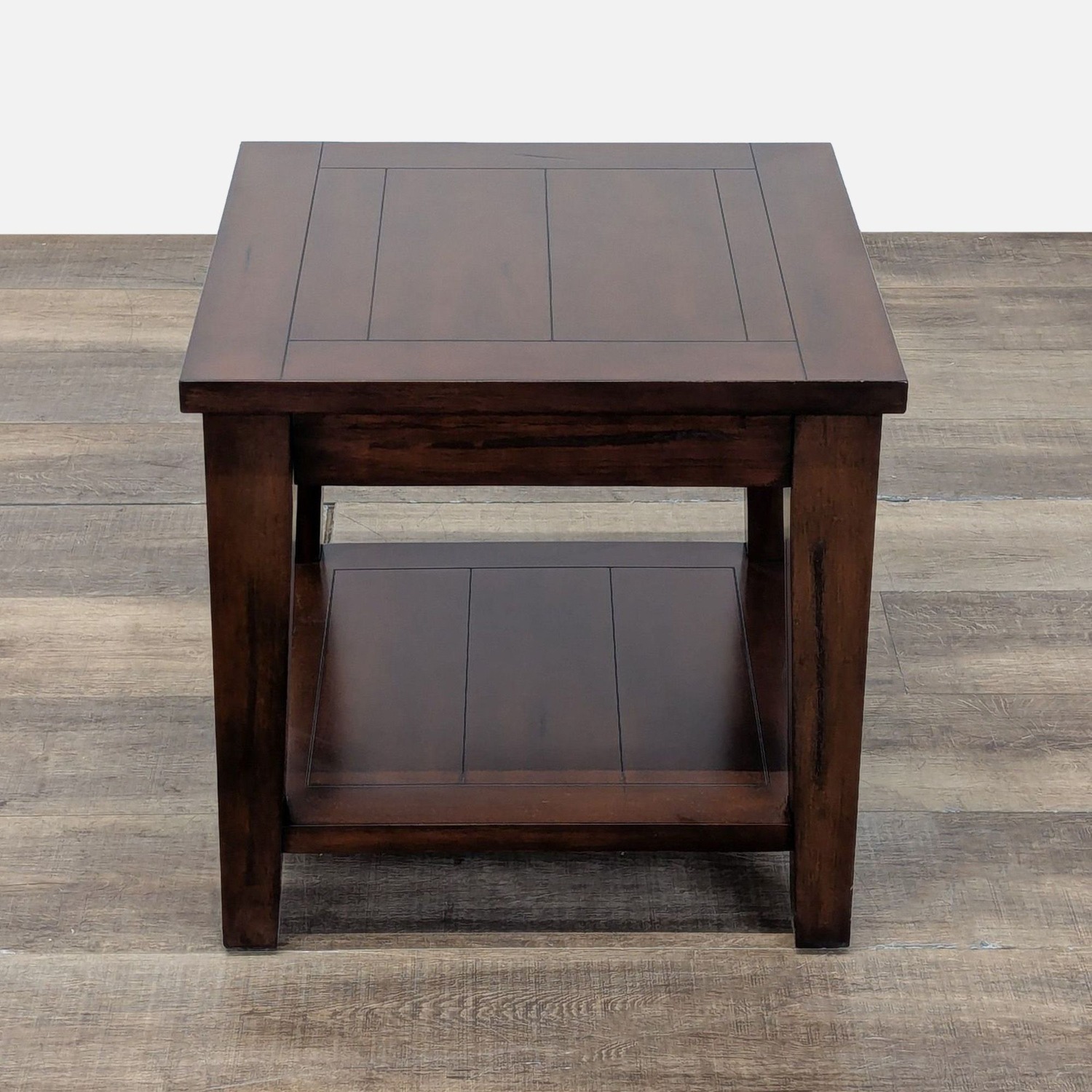 World Market Wooden End Table - image-2