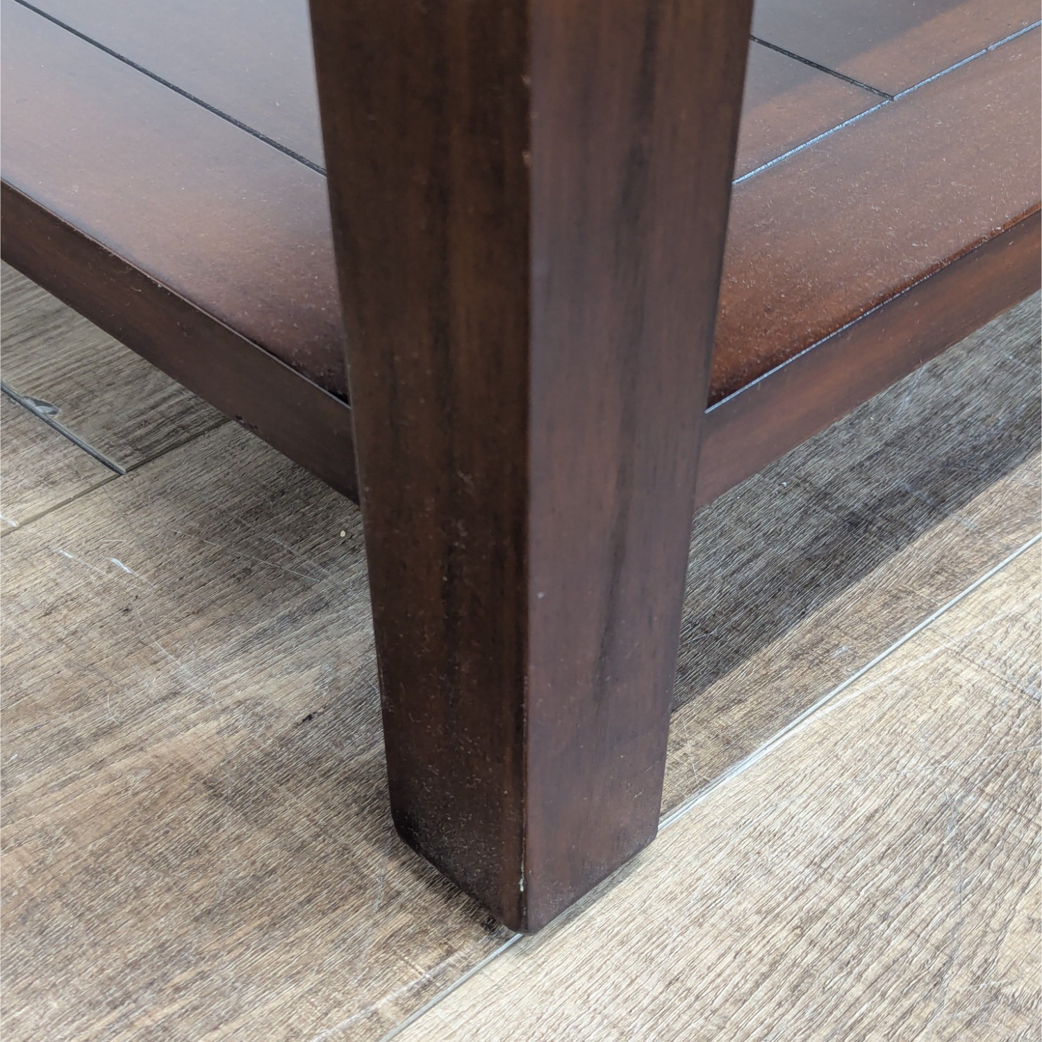 World Market Wooden End Table - image-5