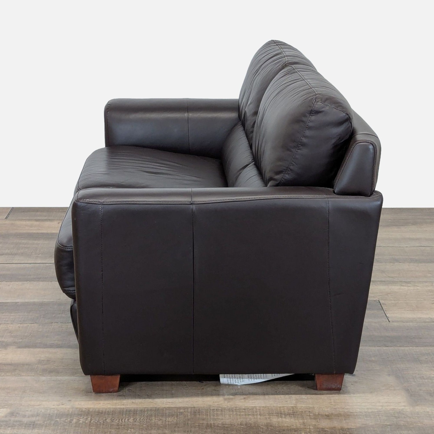 IKEA Leathern Midern 3 Seat Sofa - image-3