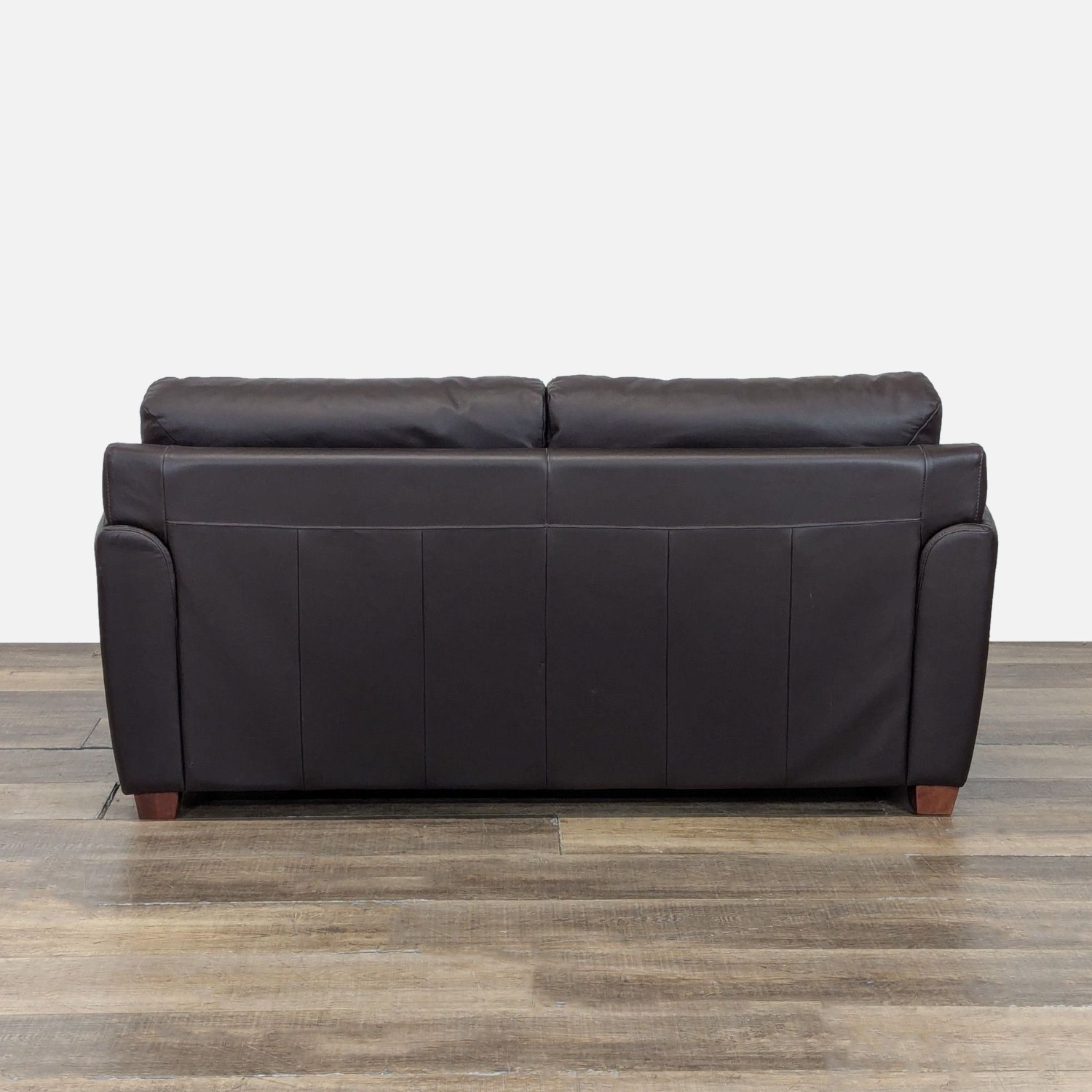 IKEA Leathern Midern 3 Seat Sofa - image-2