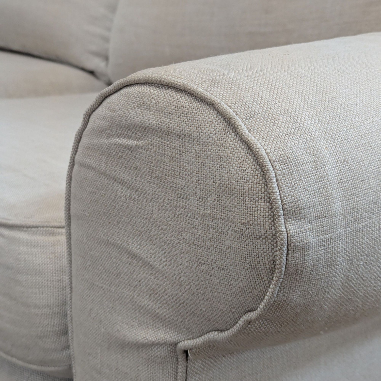 Restoration Hardware Modular Sectional with Rolled - image-5