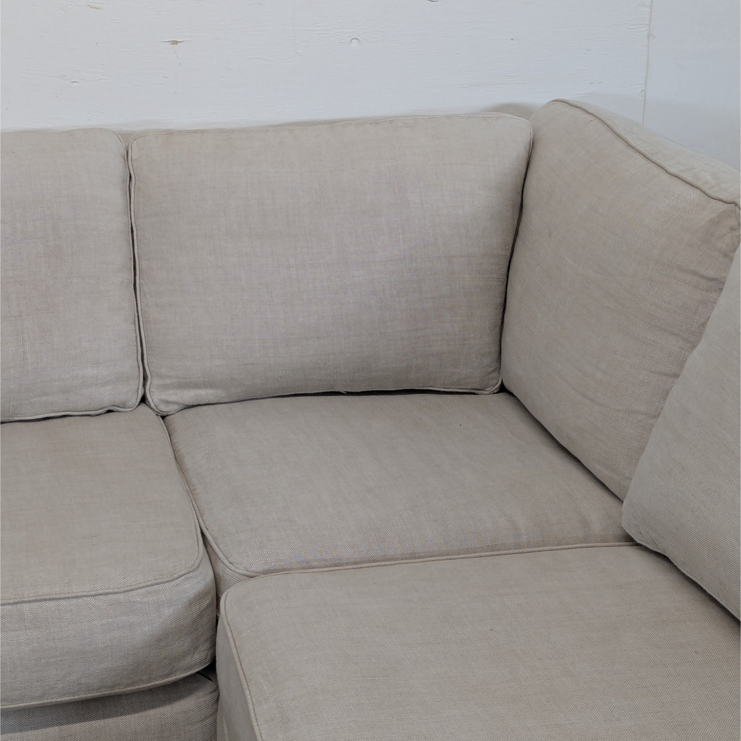 Restoration Hardware Modular Sectional with Rolled - image-6