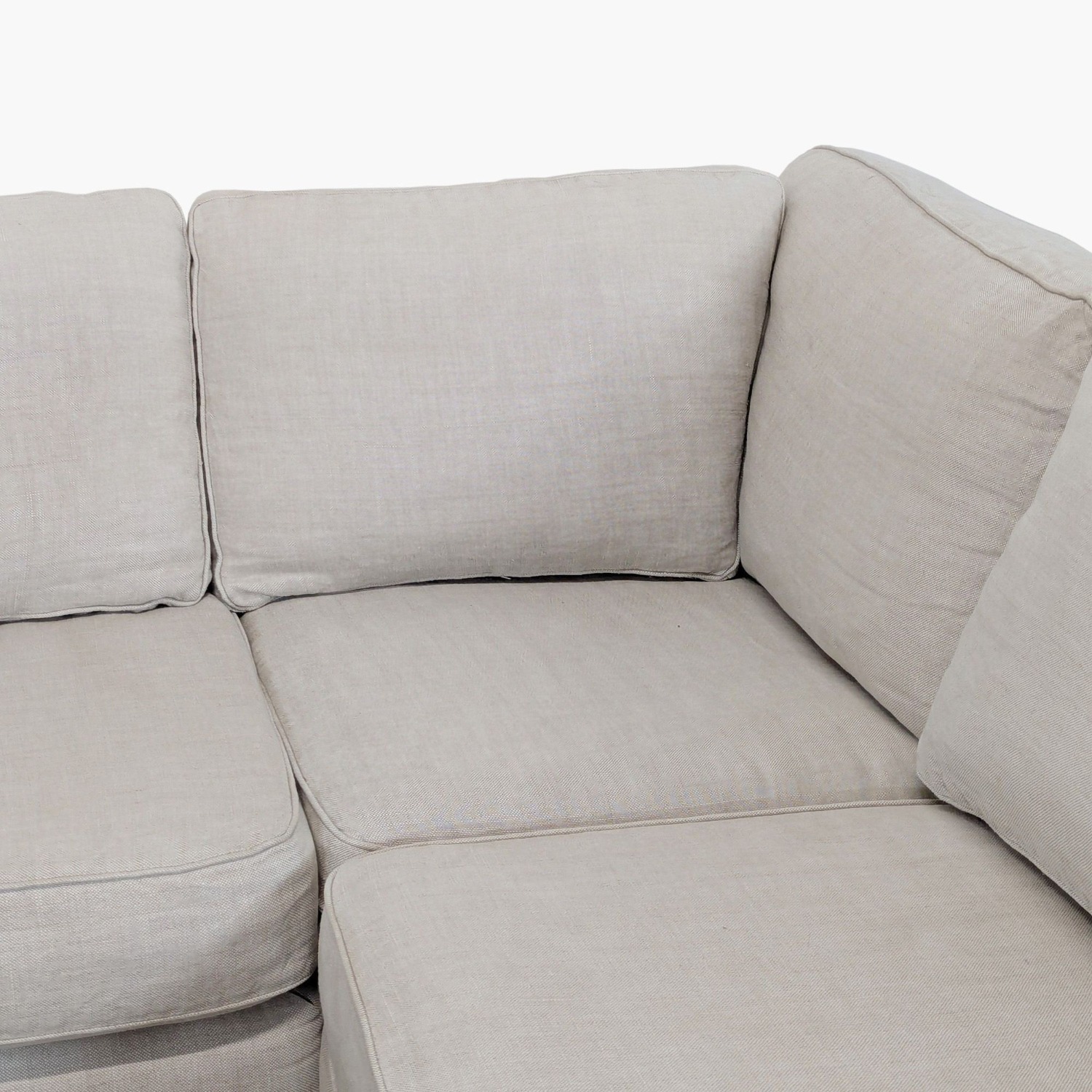 Restoration Hardware Modular Sectional with Rolled - image-3