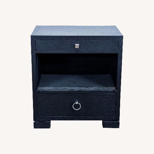 Used Rattan Woven Nightstand for sale on AptDeco