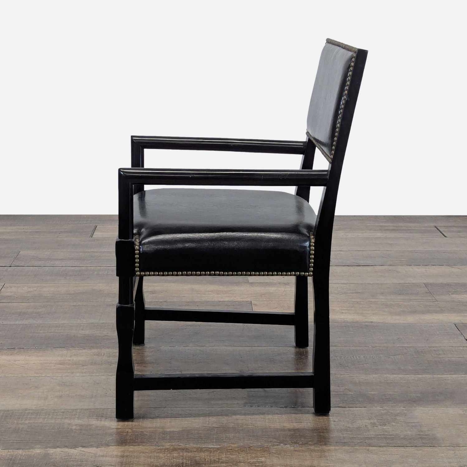 Leather Dining Armchair - image-4