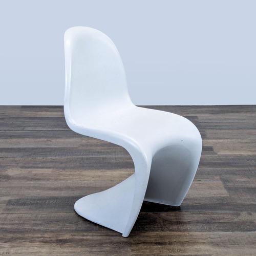 Used Mid-Century Style Moulded Plastic Panton Dining Chair for sale on AptDeco