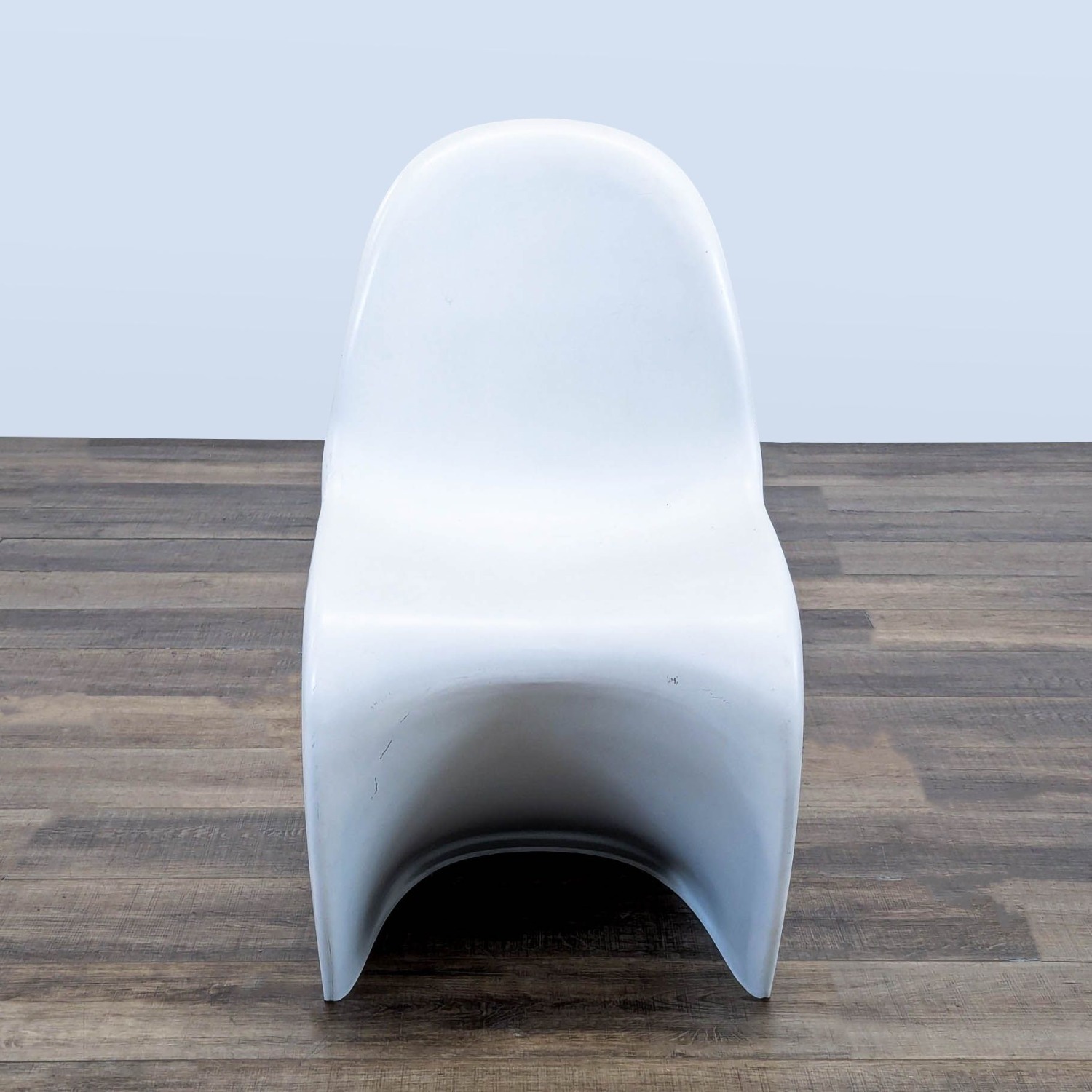 Mid-Century Style Moulded Plastic Panton Dining Chair - image-1