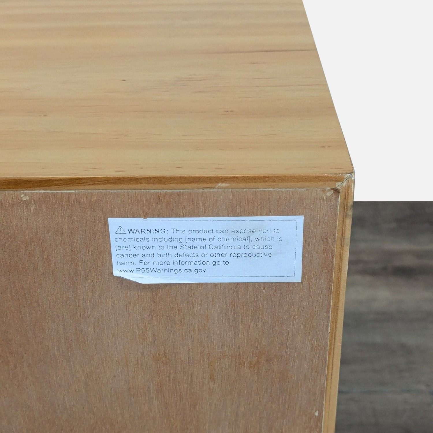 Wood Cabinet with Rattan Doors and Sides	 - image-3