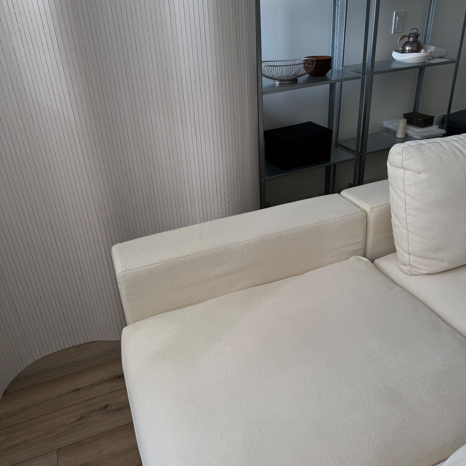 Comfy White 7th Avenue Modular Sectional  - image-5