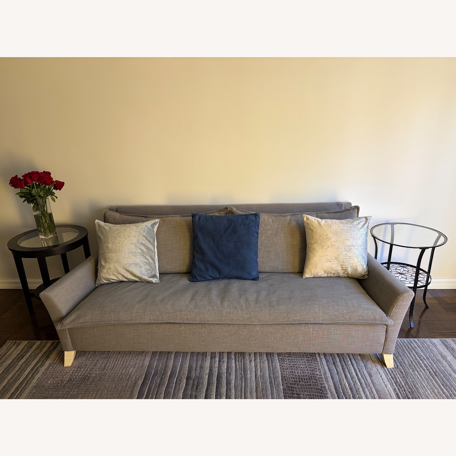 Light Gray Sleeper Sofa - image-2