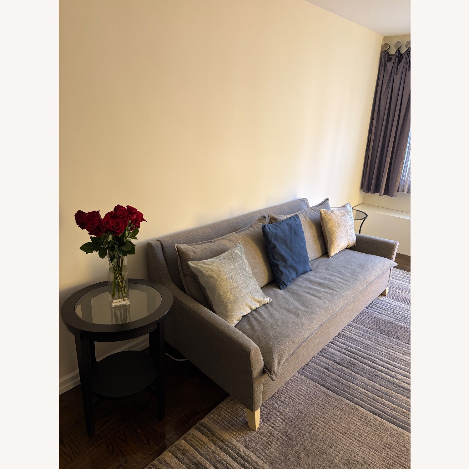 Light Gray Sleeper Sofa - image-3