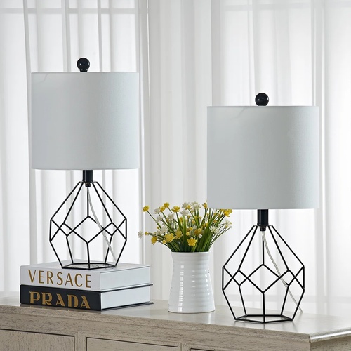 Used Blythe Black Metal Table Lamps for sale on AptDeco