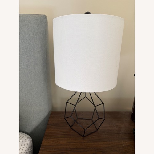 Used Blythe Black Metal Table Lamps for sale on AptDeco