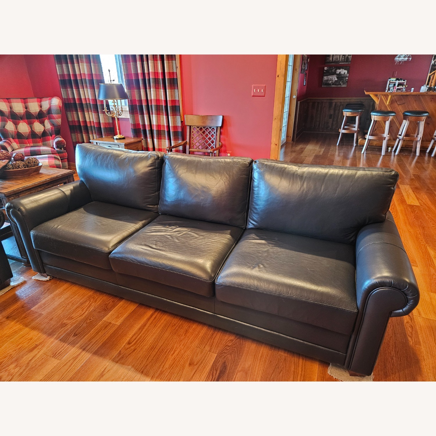 Montana Black Leather 94 in Sofa - image-2