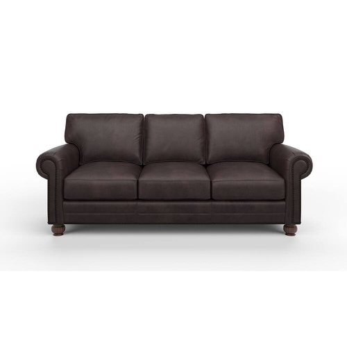Used Montana Black Leather 94 in Sofa for sale on AptDeco