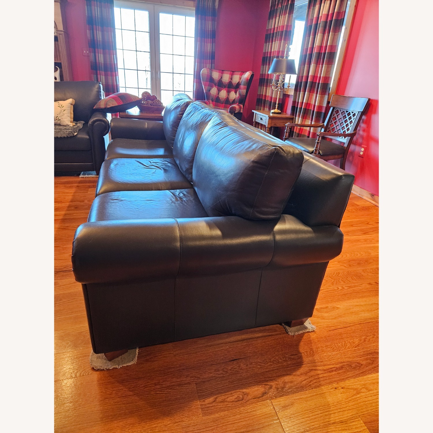 Montana Black Leather 94 in Sofa - image-3