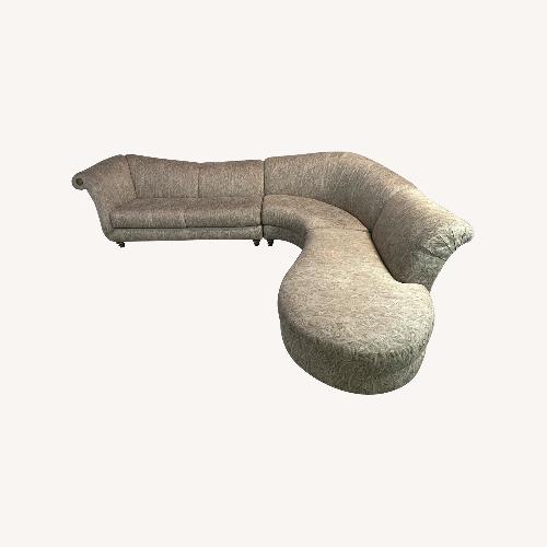 Used Weiman Mid-Century Modern Curved Sectional for sale on AptDeco