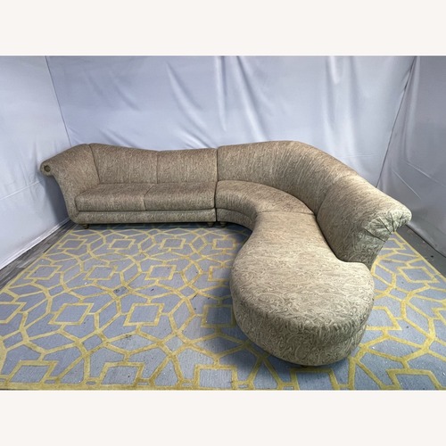 Used Weiman Mid-Century Modern Curved Sectional for sale on AptDeco