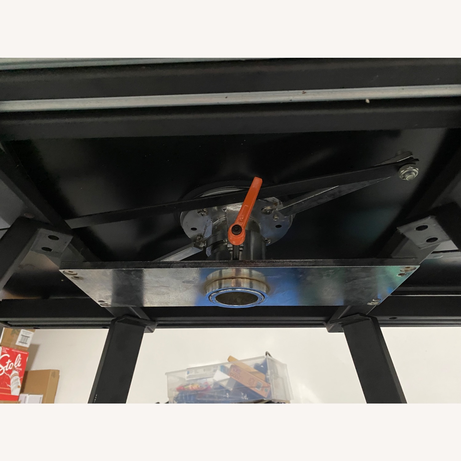 Wood Grain Ceramic Top Expendable Dining Table - image-5