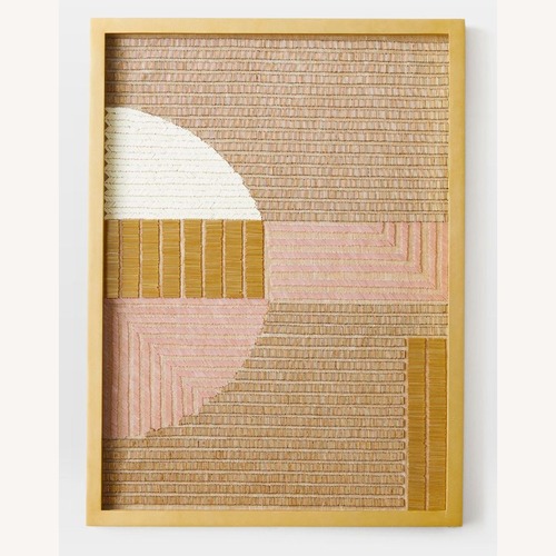 Used West Elm Roar + Rabbit Embellished Wall Art for sale on AptDeco