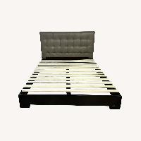 West Elm Emmett Tufted Queen Bed