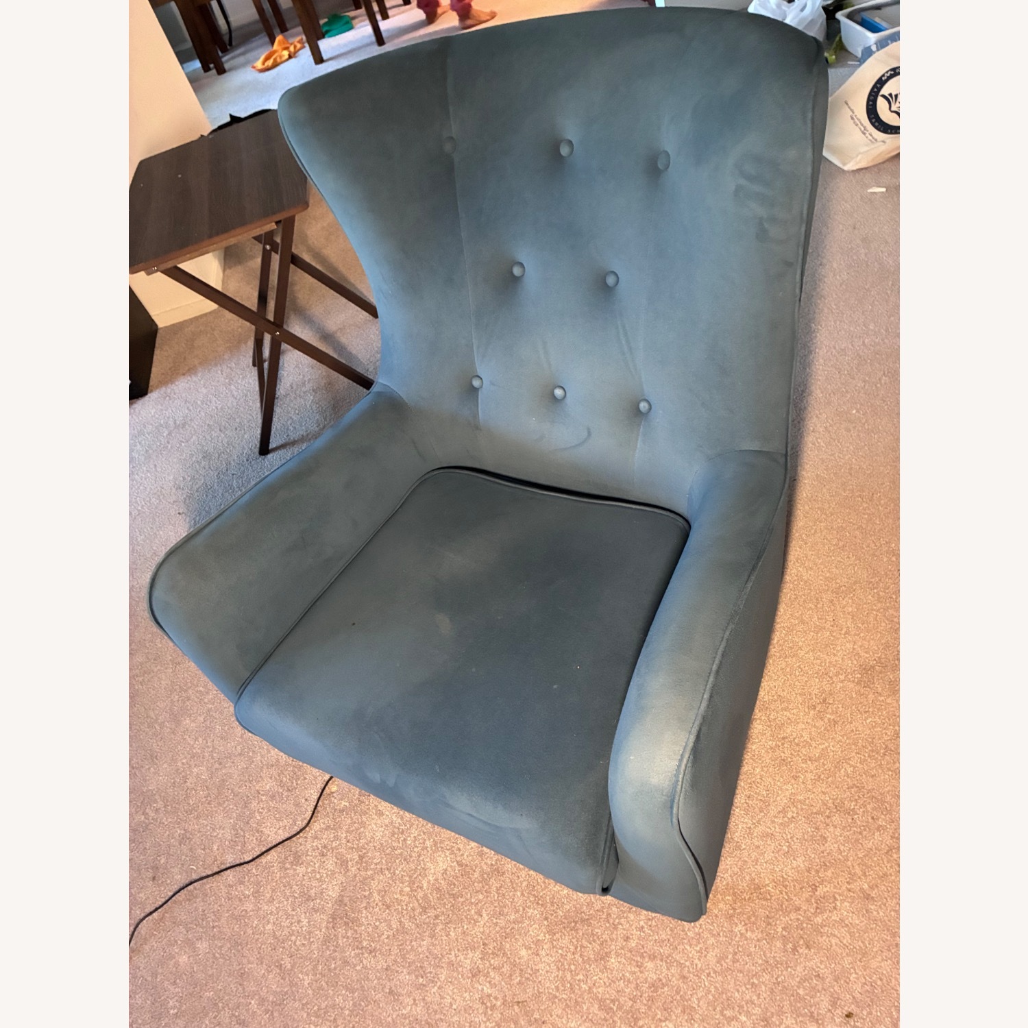 Structube Polo Blue Fabric Accent Chairs - image-2