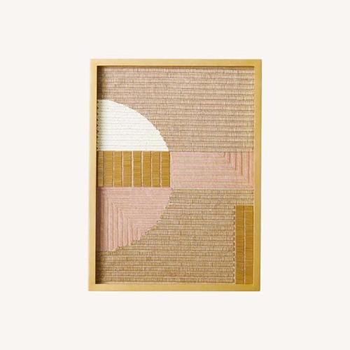 Used West Elm Roar + Rabbit Embellished Wall Art for sale on AptDeco