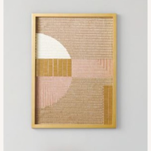 Used West Elm Roar + Rabbit Embellished Wall Art for sale on AptDeco