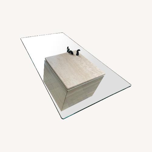 Used Glass Coffee Table for sale on AptDeco