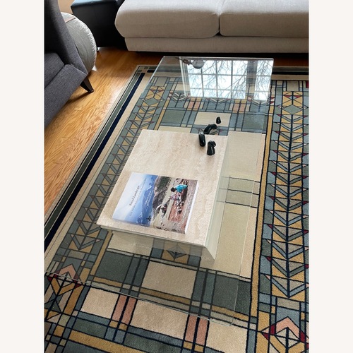 Used Glass Coffee Table for sale on AptDeco