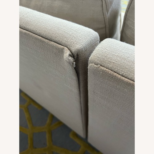 Used West Elm Henry Cream White Sofa for sale on AptDeco