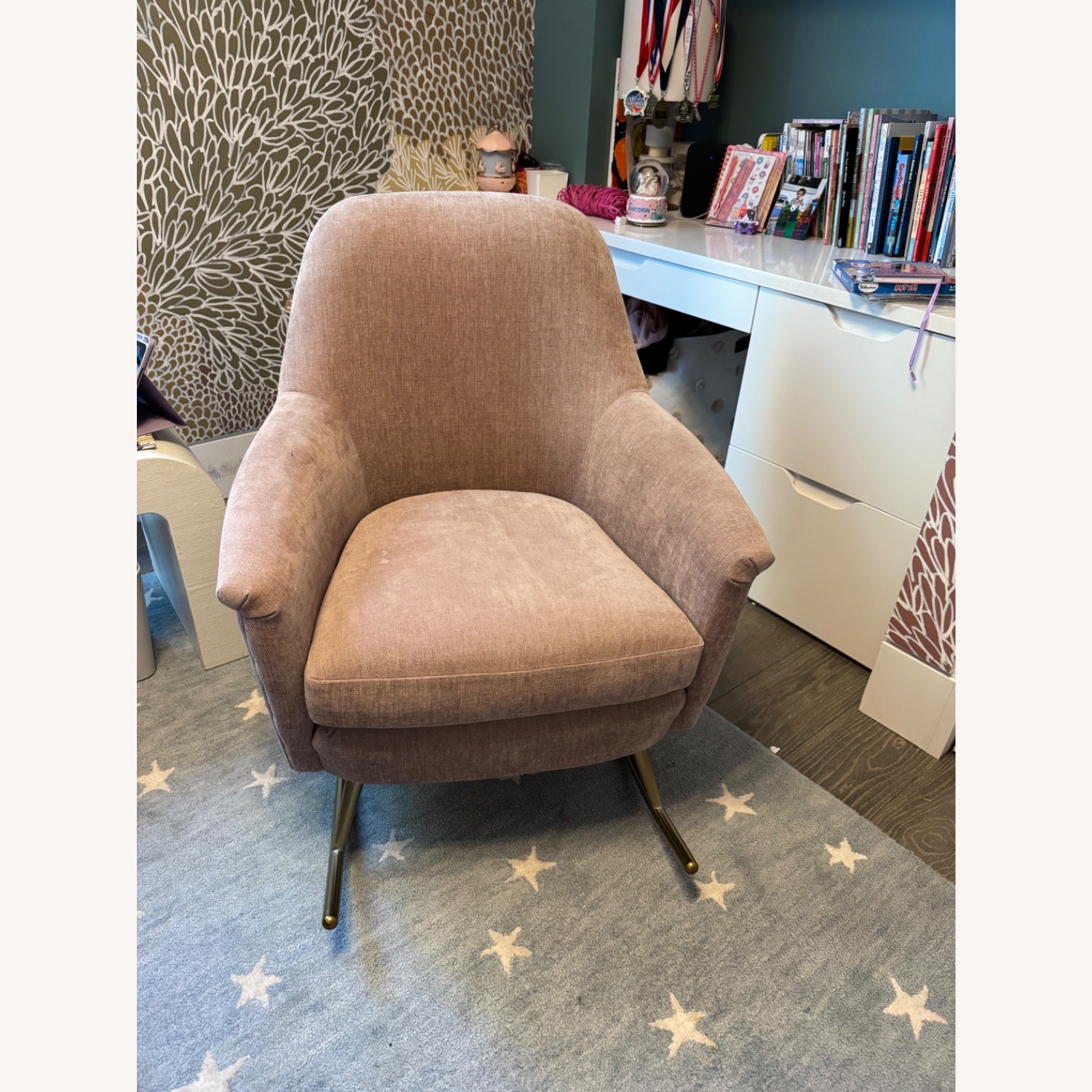 West Elm Phoebe Chair with Metal Legs  - image-2