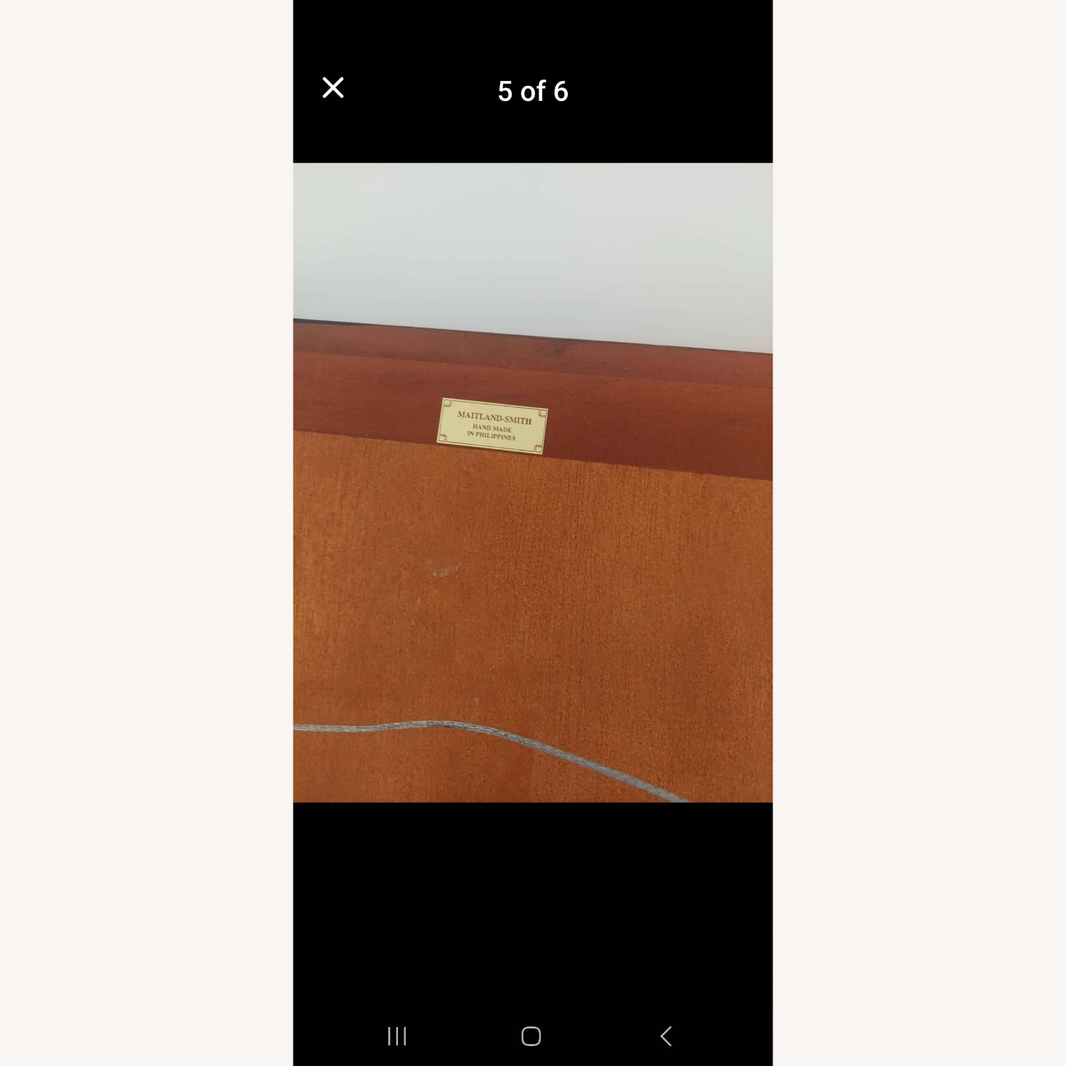 Maitland-Smith Light Brown Wood Wall Decor - image-2