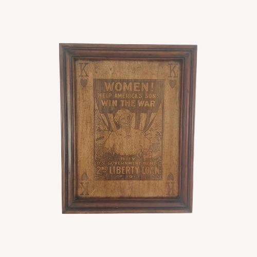 Used Maitland-Smith Light Brown Wood Wall Decor for sale on AptDeco