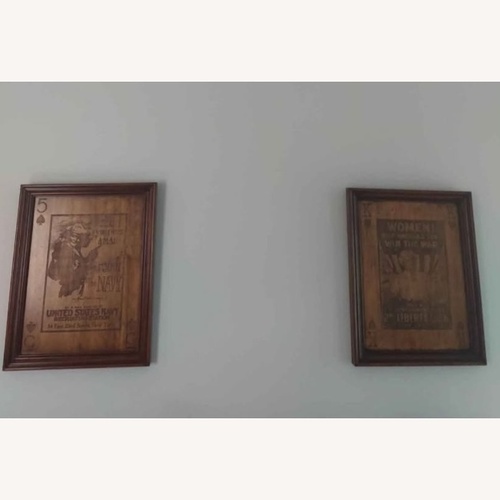 Used Maitland-Smith Light Brown Wood Wall Decor for sale on AptDeco