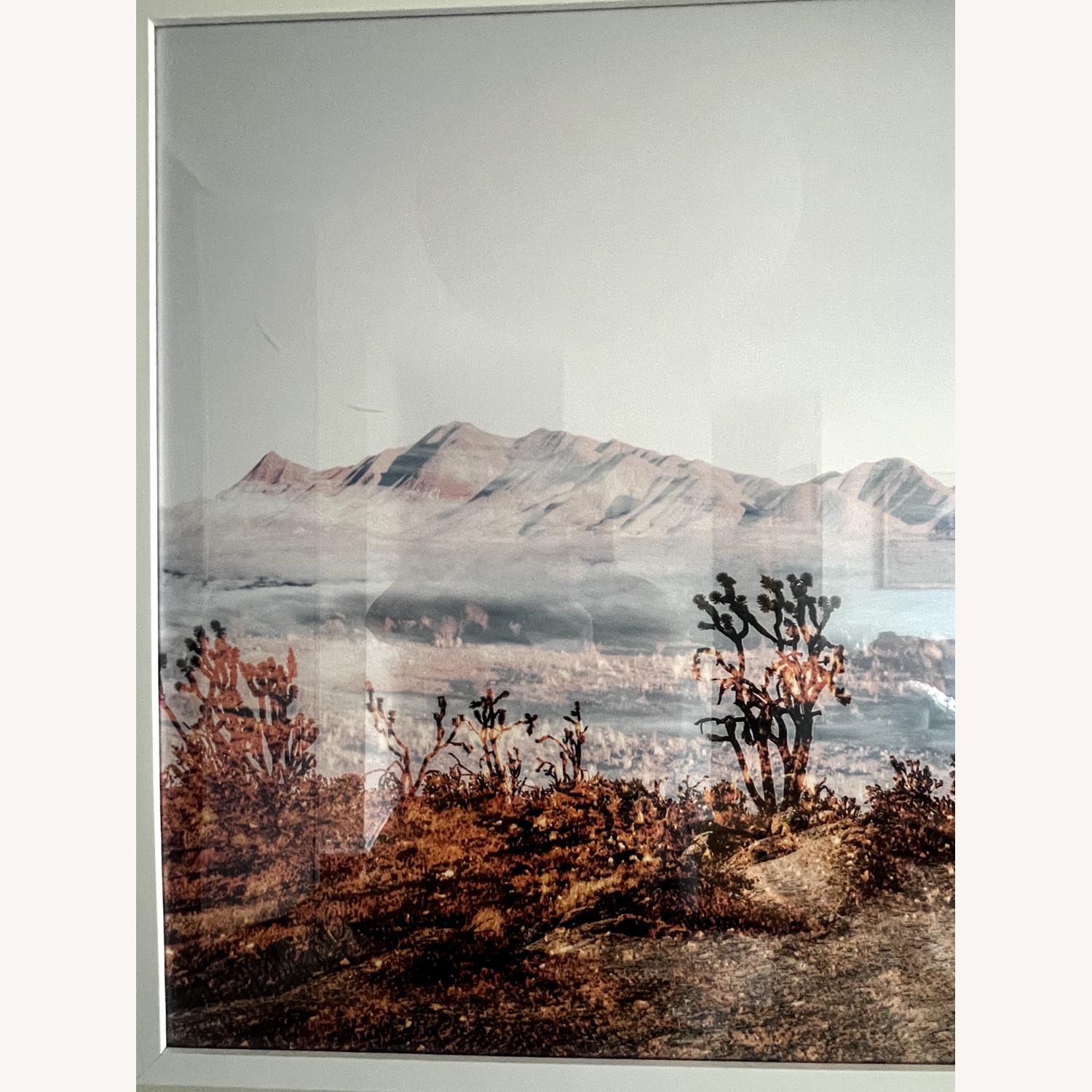 Desert Super Moon Framed Wall Art - image-1