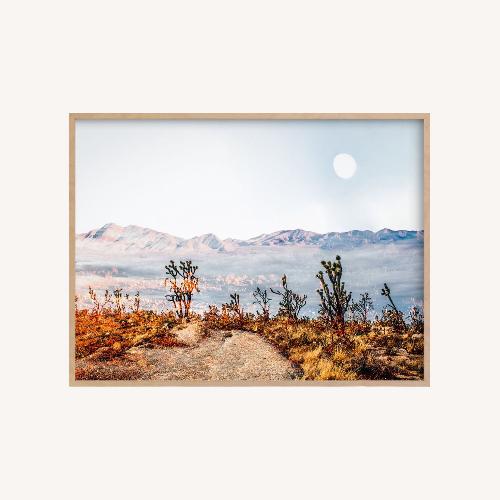 Used Desert Super Moon Framed Wall Art for sale on AptDeco