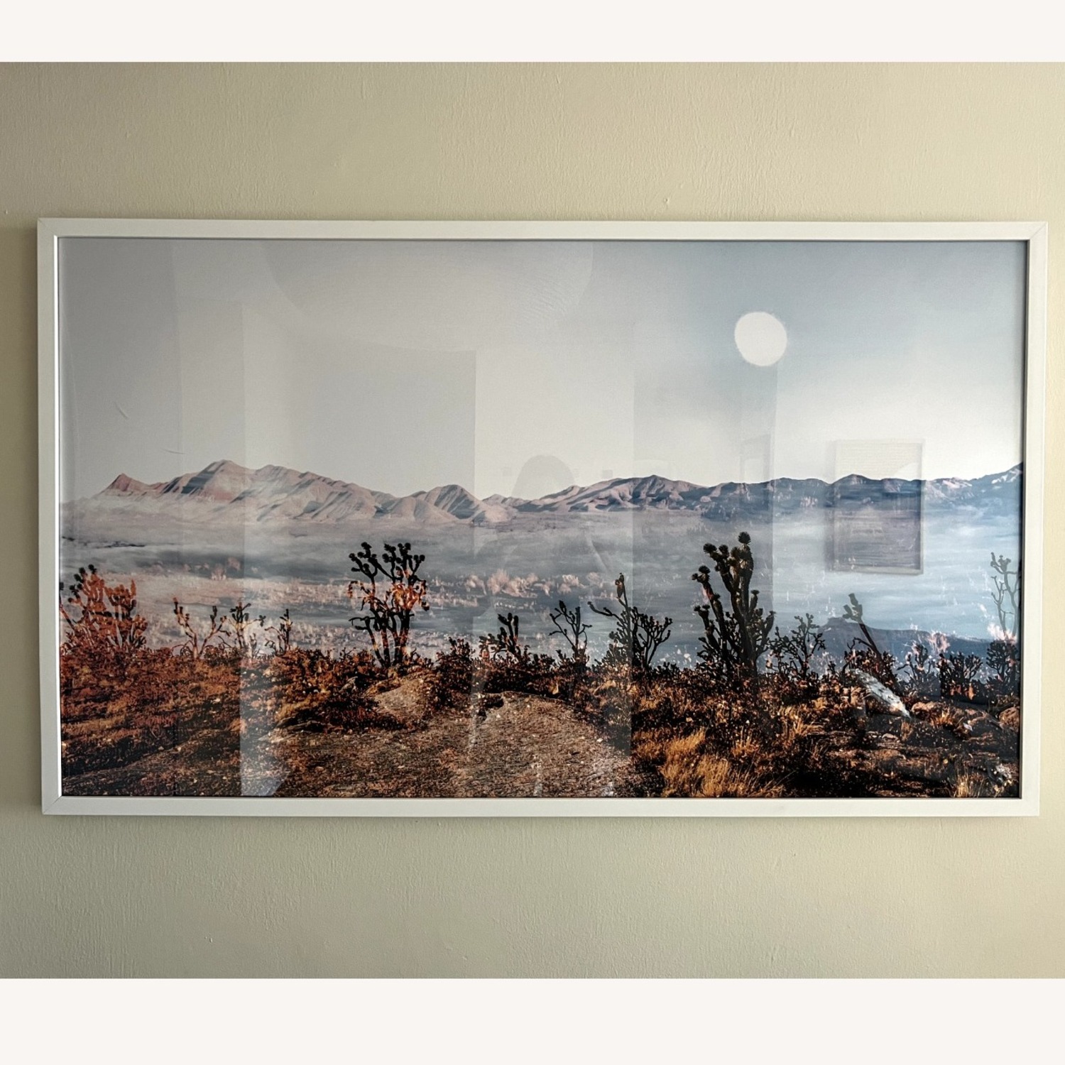 Desert Super Moon Framed Wall Art - image-3