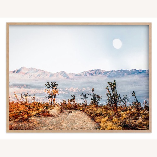 Used Desert Super Moon Framed Wall Art for sale on AptDeco