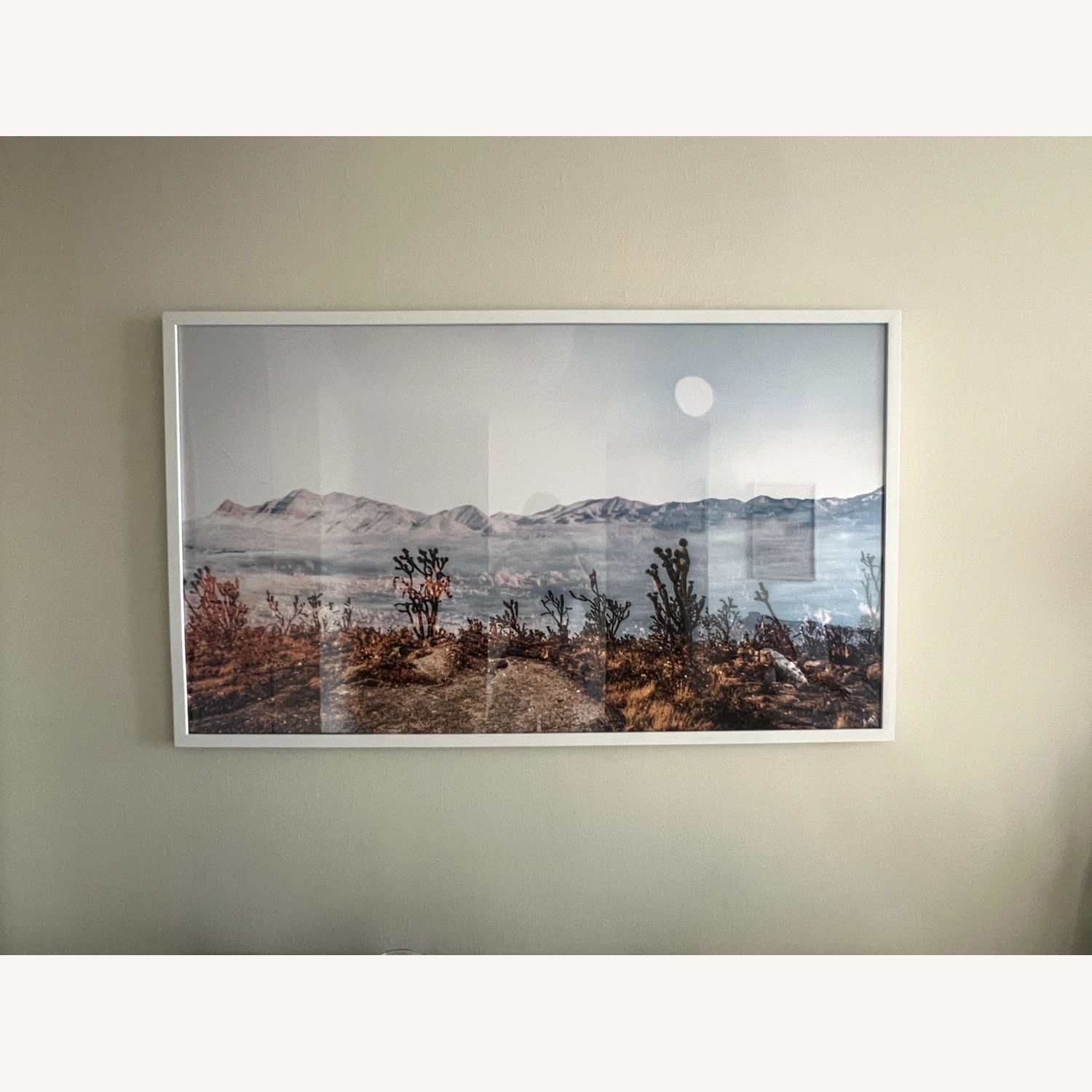 Desert Super Moon Framed Wall Art - image-2