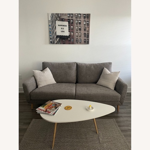 Used Dark Grey Two-Seat Sofa  for sale on AptDeco